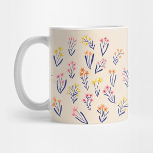 Tiny flowers - Cream Mug